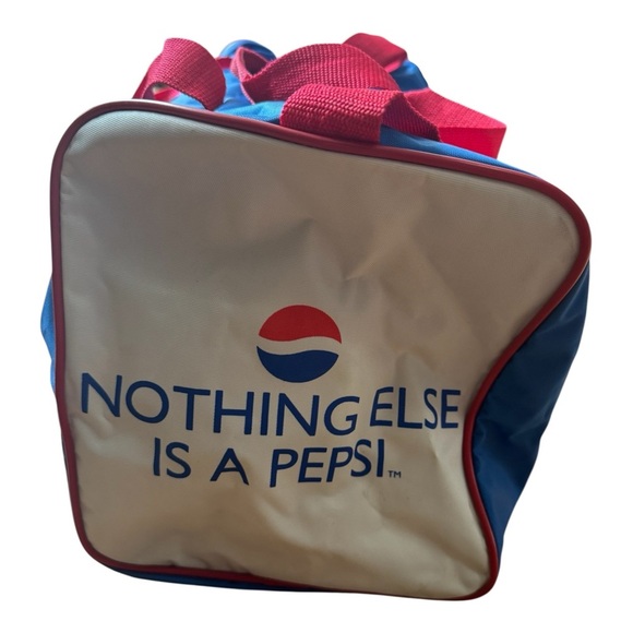 VTG Pepsi "Nothing Else is a Pepsi" Retro Sport Duffle Bag - Picture 10 of 10